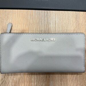 Michael Kors Light Gray Wallet